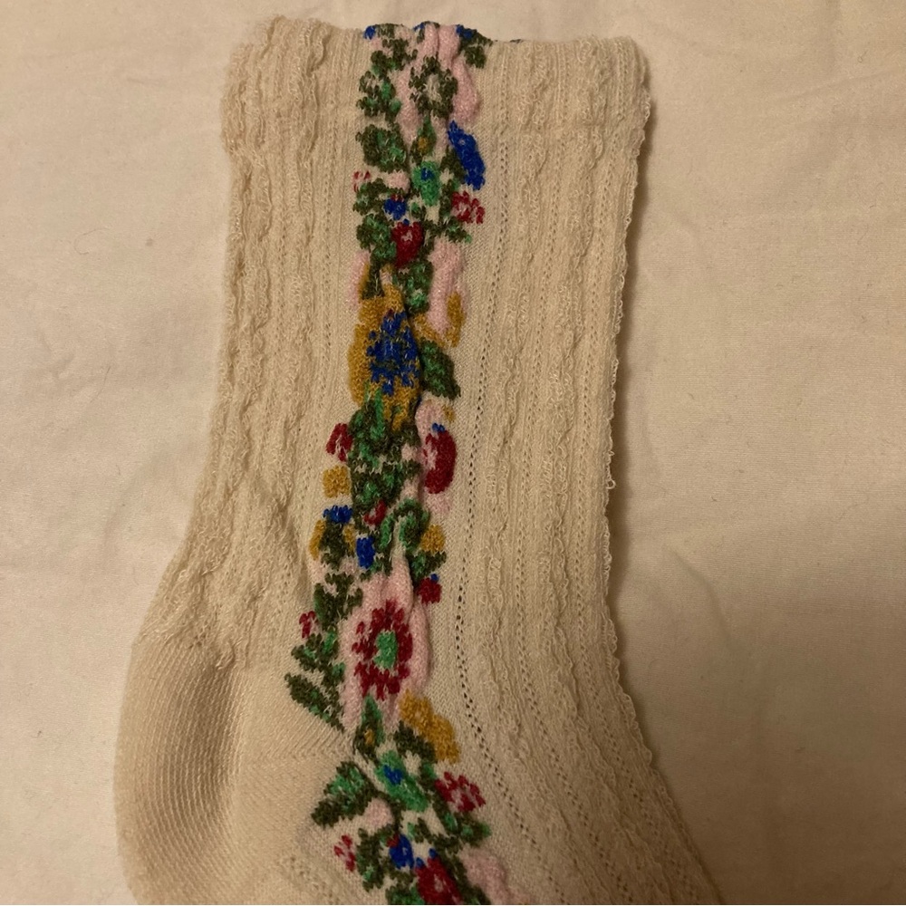Colorful Floral Patterned Socks - Picture 7 of 10